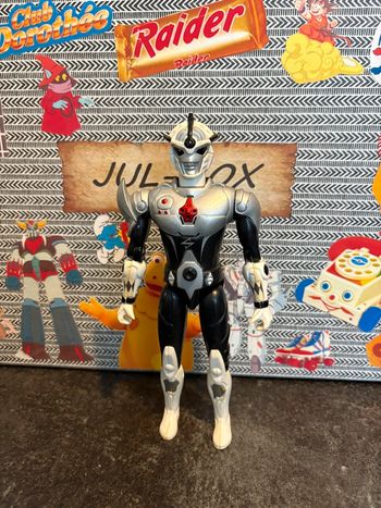 “Figurine robot vintage Radion – Four-Ray 1995 – style Power Rangers