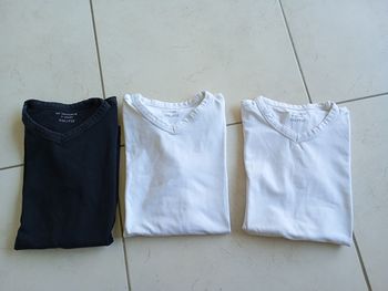 Lot de maillots de corps tee shirt 10/12 ans neuf