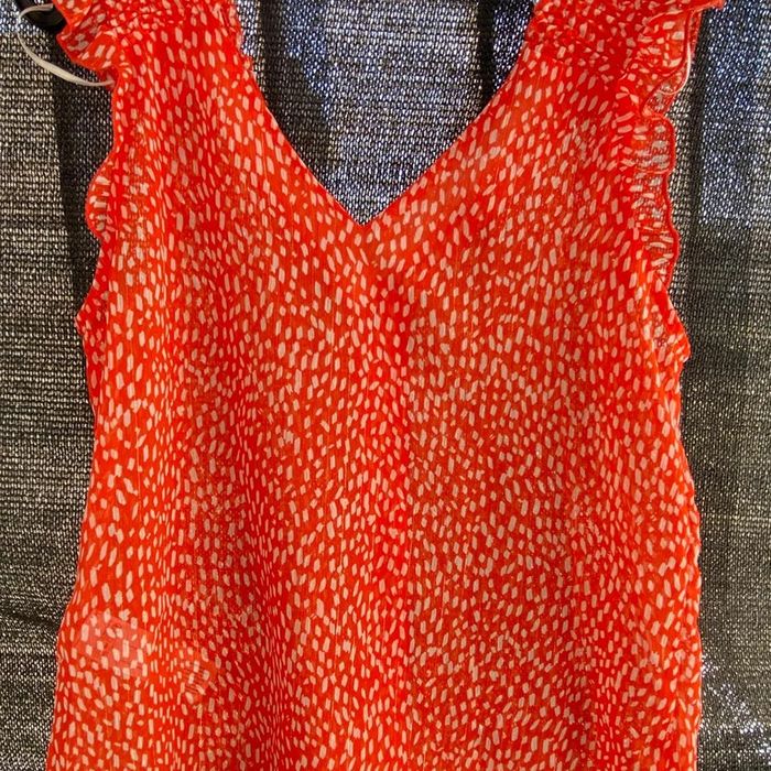 Magnifique blouse large légère Cache Cache taille 36 - photo numéro 6