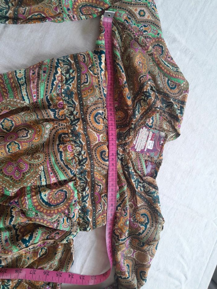 Magnifique robe bohème en soie Boho Fashion - photo numéro 12