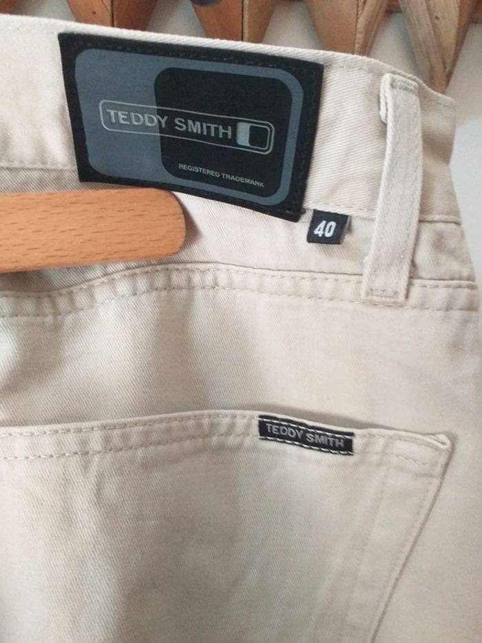 Jeans crème taille 40 - photo numéro 5
