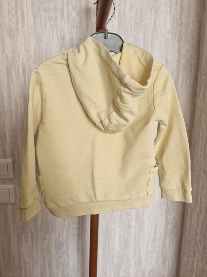 Gilet zippé capuche bébé 36 mois Kiabi Coton - photo numéro 6