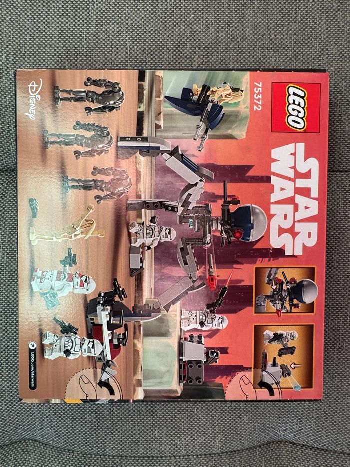 LEGO Star Wars 75372 – Pack de combat des Clone Troopers et Droïdes de combat Neuf scellé - photo numéro 2