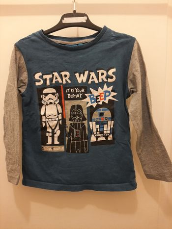 Tee shirt manche longue  6 ans