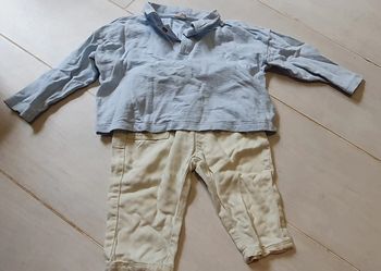 Ensemble printemps 12mois garcon