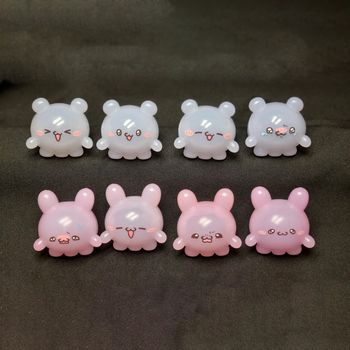Figurine Loveez Set Bleu et Rose - Corée du Sud