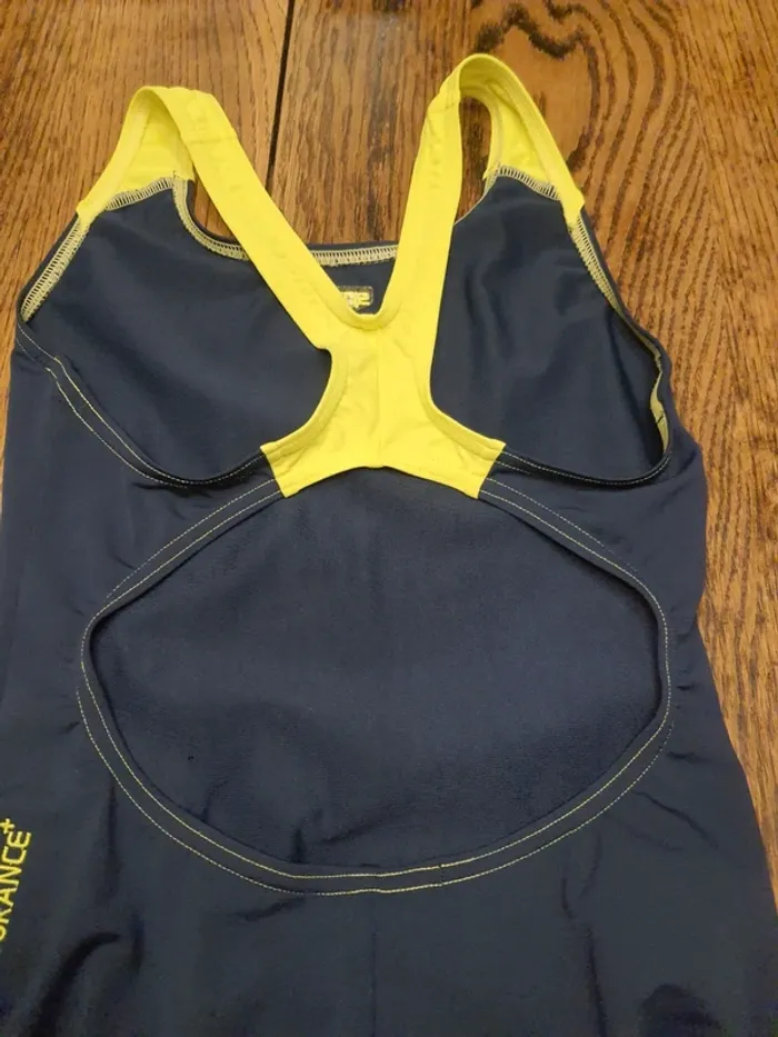 Maillot de bain Speedo marine/jaune fr 12ans - photo numéro 8