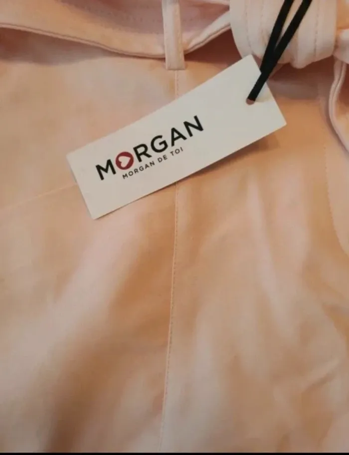 Short mi saison marque Morgan couleur nacre neuf avec étiquette - photo numéro 4