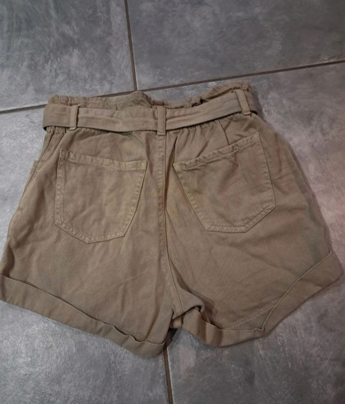 Short en jean kaki - photo numéro 2