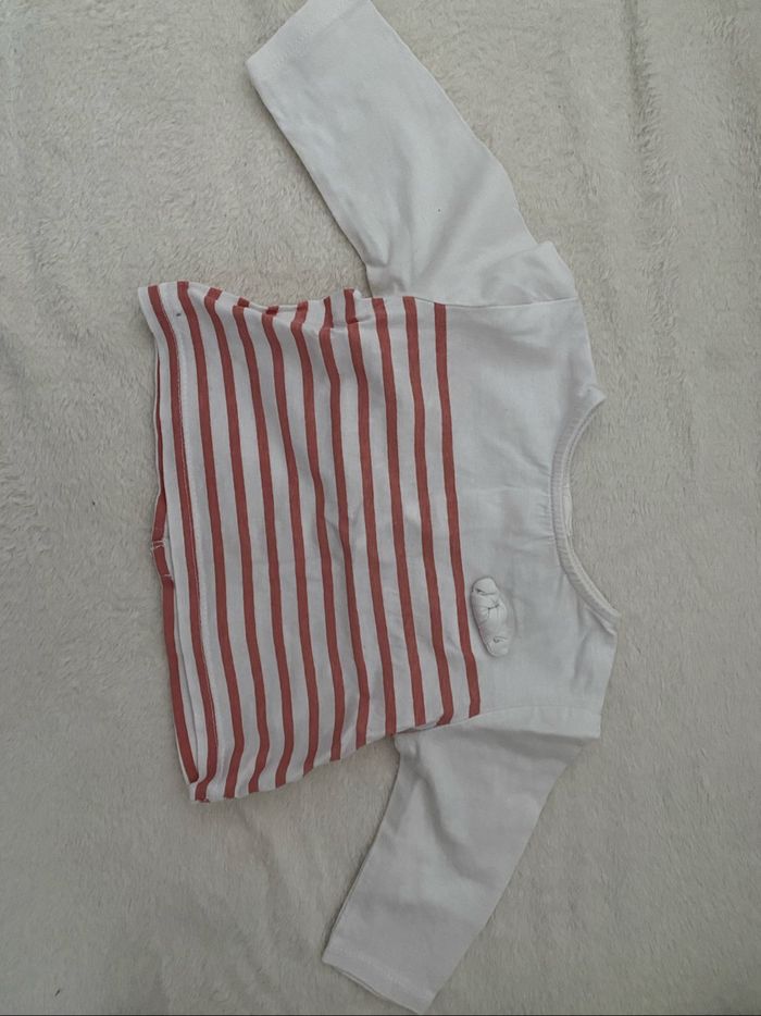 Lot tee shirt 1 mois - photo numéro 3