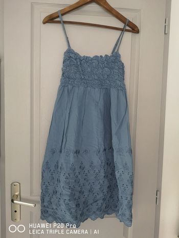 Robe bleu