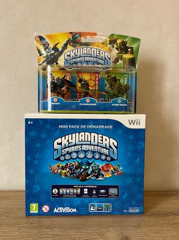Skylanders Spyro’s Adventure mini pack démarrage + Lot de figurines neuves