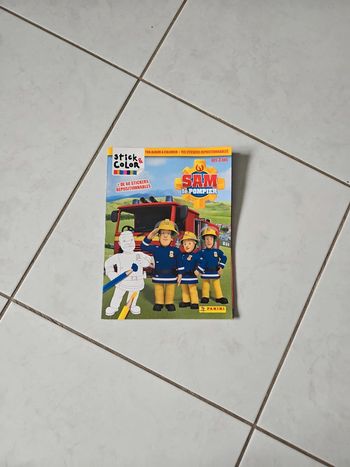 Stick & coloriages sam le pompier Neuf u43