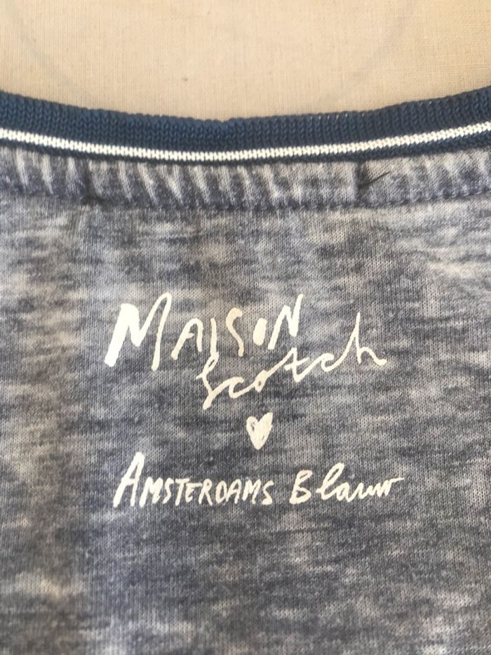 T-shirt manches 3/4 Maison Scotch - photo numéro 2