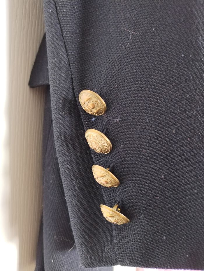 Veste bleu marine vintage 38/40 M/L A.Marciano - photo numéro 3