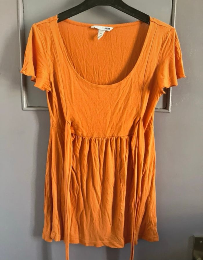 Tee shirt orange