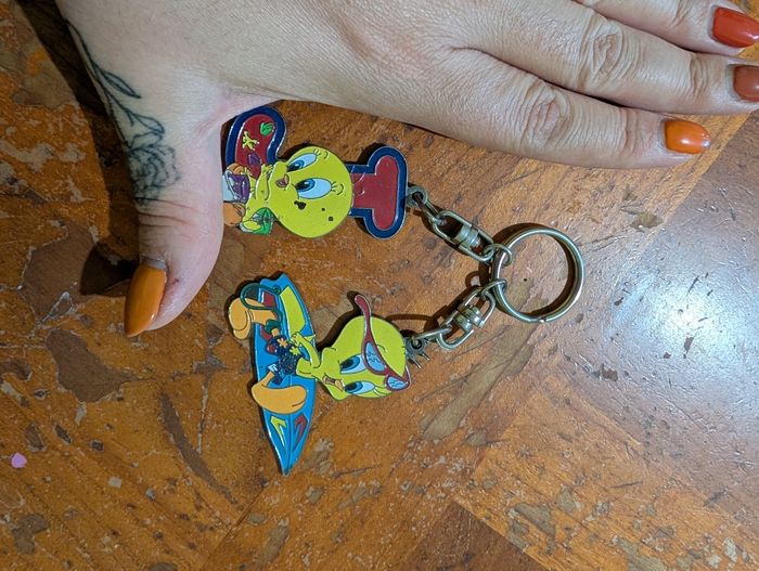 Porte clefs titi vintage - photo numéro 2