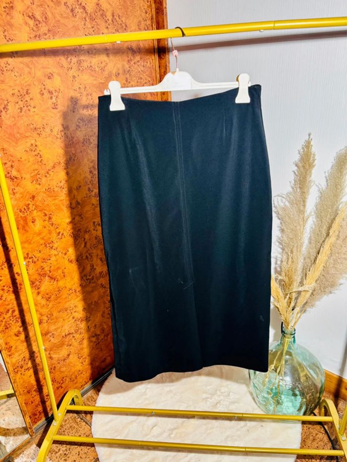 Jupe crayon noire - Emma Pernelle - Taille 46 - #jupevintage