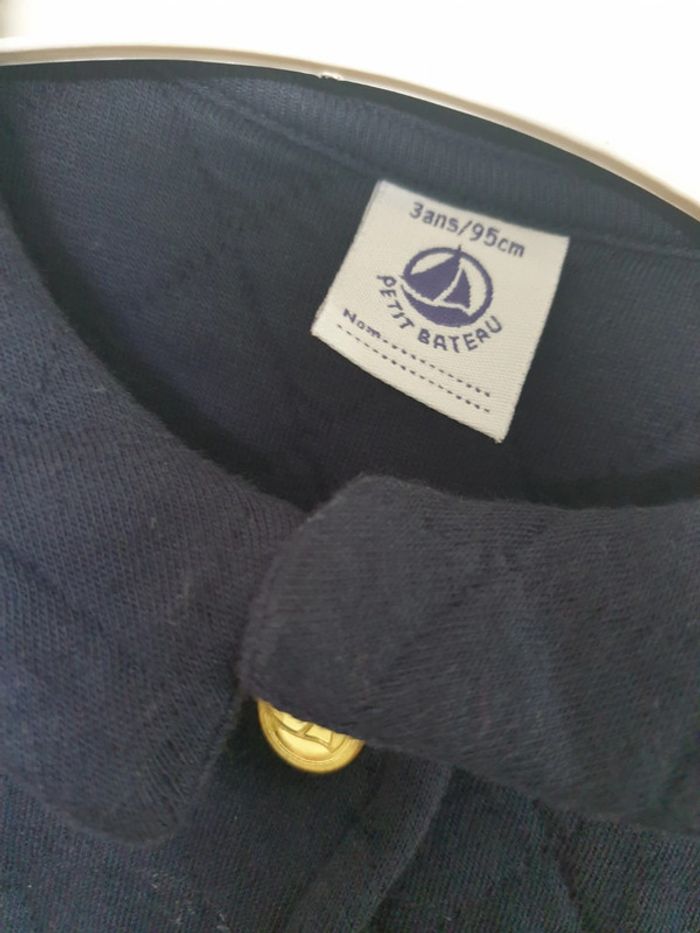 Veste gilet Cardigan matelassé Petit Bateau 3 ans - photo numéro 2