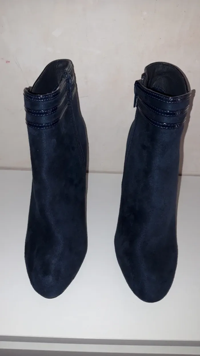 Bottines à talon poti pati