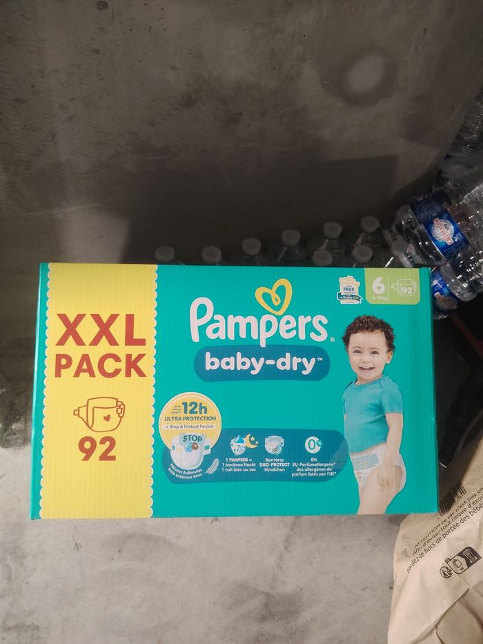 Couche pampers taille 6 - photo numéro 2