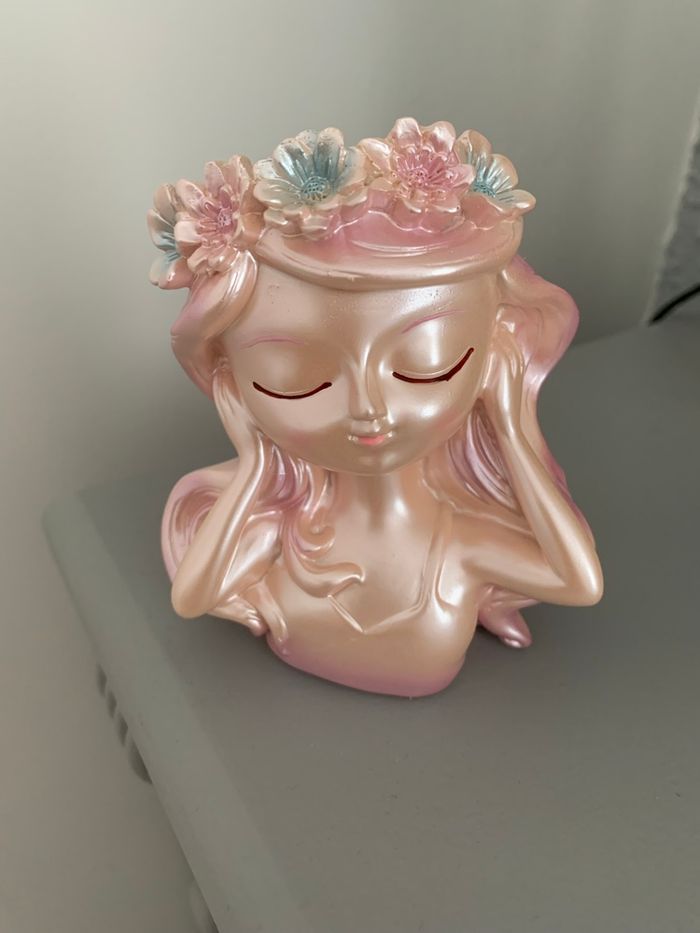 Lot de 3 petits pots plantes maquillage ou stylos