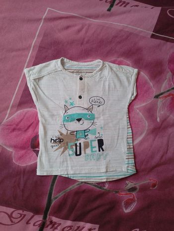 #manu_7896garcon2ans t shirt manches courtes