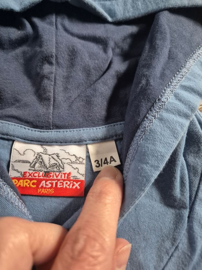 Lot de 4 t-shirts MC motifs asterix ou Nirvana - 4 ans - photo numéro 10