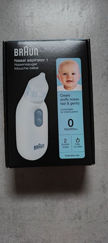 Mouche bébé électrique Braun tbe