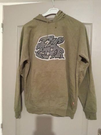 Sweat tipster vert kaki tag taille xl