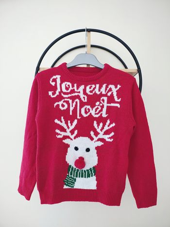 7 8 ans pull de Noël