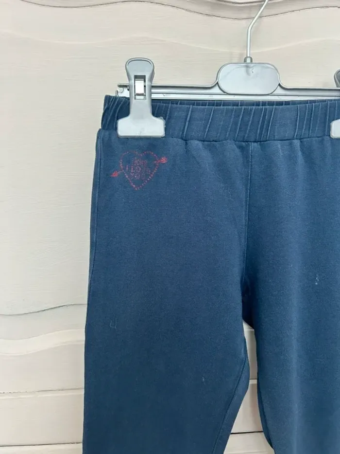 Ravissant legging IKKS bleu foncé taille 8 ans - photo numéro 2