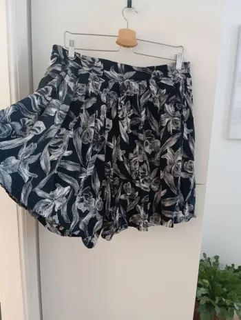 Jupe short vintage jupe culotte