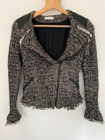 Veste façon tweed