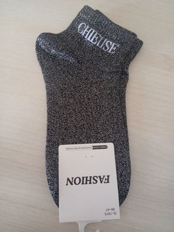 Chaussette a paillettes 