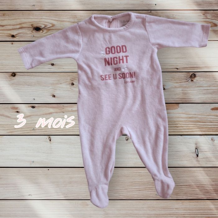 🌙👶 Pyjama velour bébé Kimbaloo 👶🌙