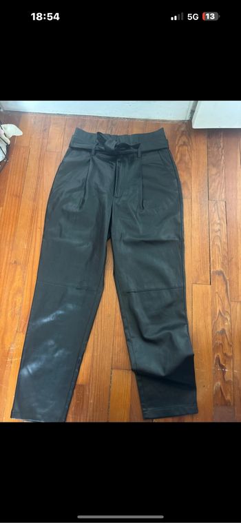 pantalon similicuir
