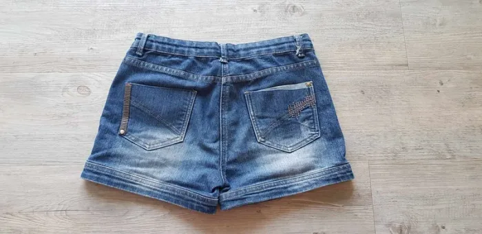 Short en jean simple - photo numéro 2