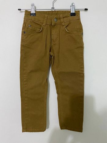 Pantalon marron/jaune Kanz 3 ans