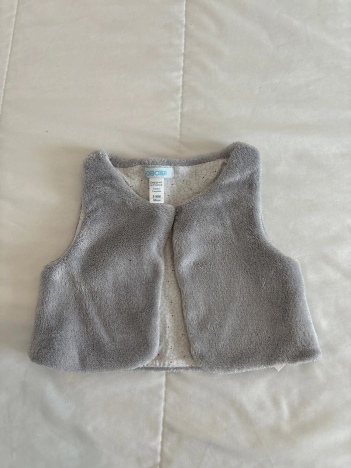 Gilet sans manches pour bébé fille Obaibi