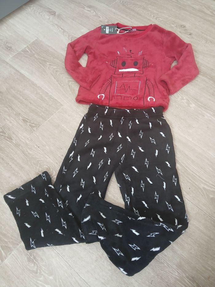Pyjama polaire neuf garçon 6 ans - photo numéro 4