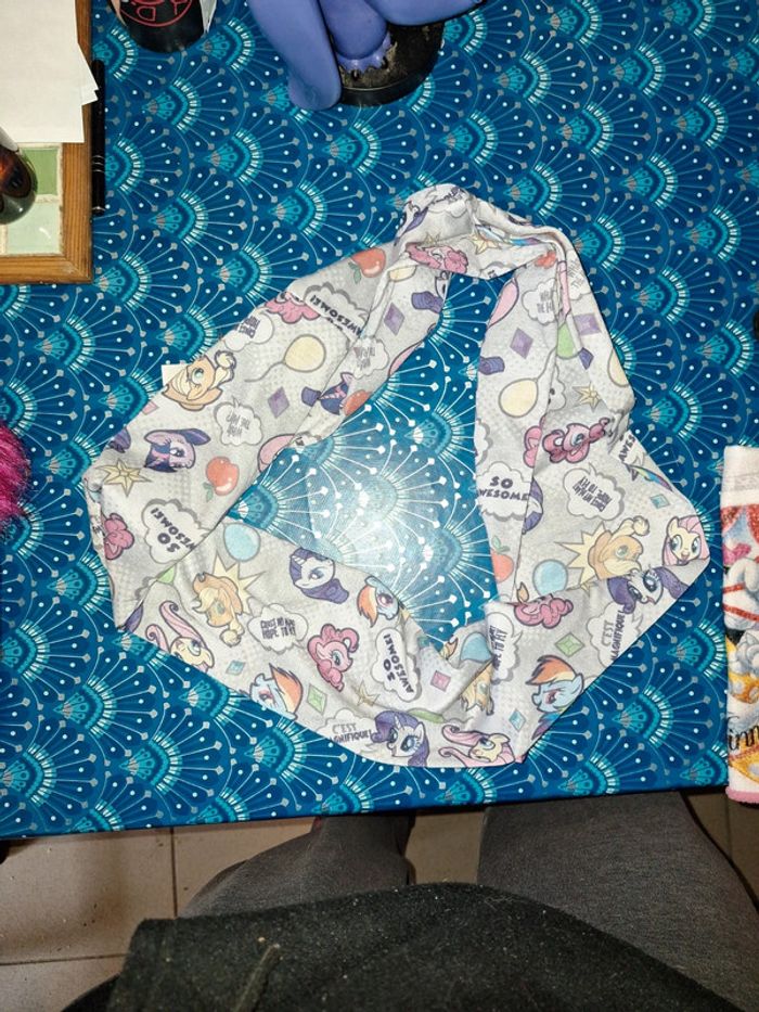 Tour de cou snood licorne my little pony