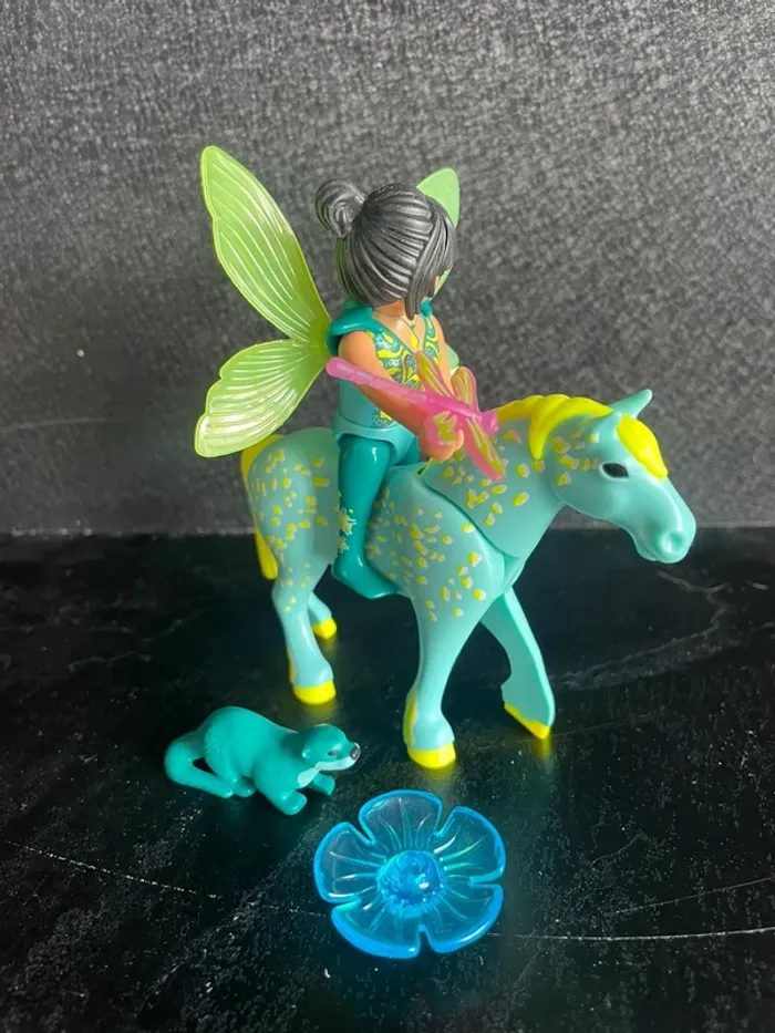 Playmobil 9137 Fairies Fée avec cheval - photo numéro 2