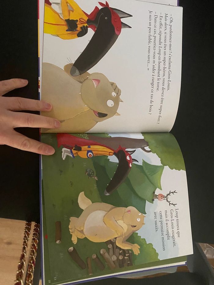 Livre le loup qui voulait être un super héros - photo numéro 3