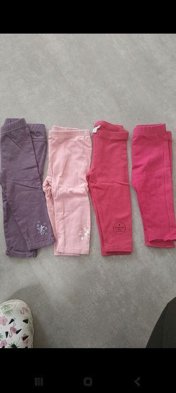Lot leggings 6 mois