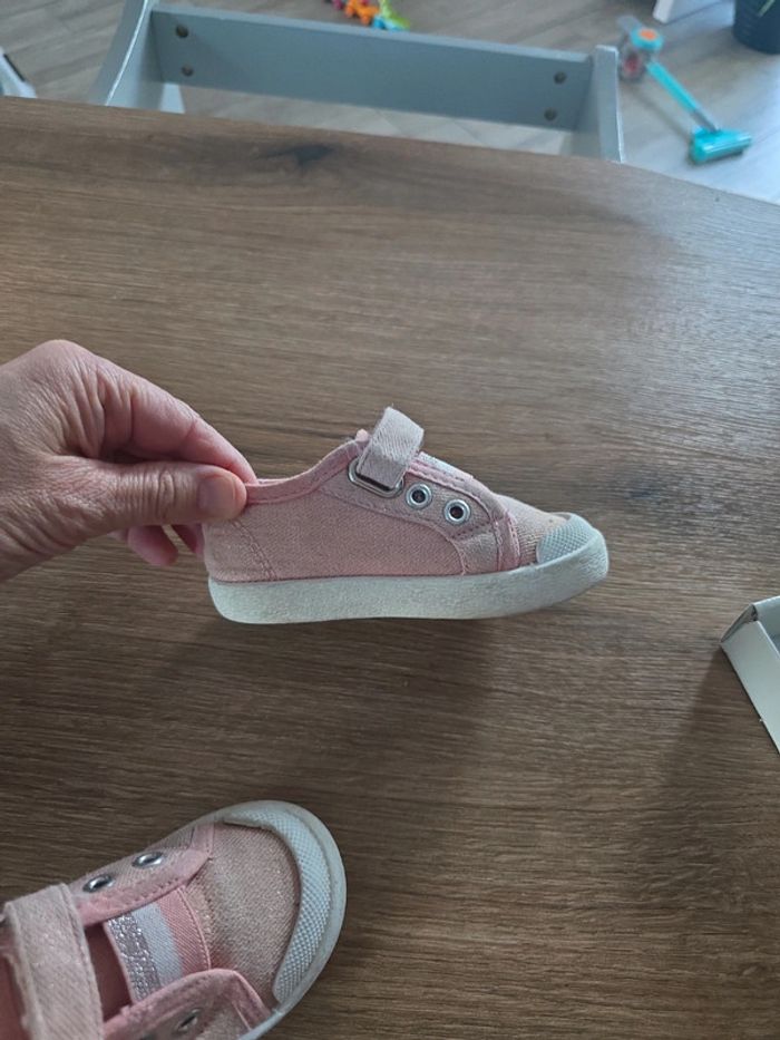 Basket rose paillette - photo numéro 3