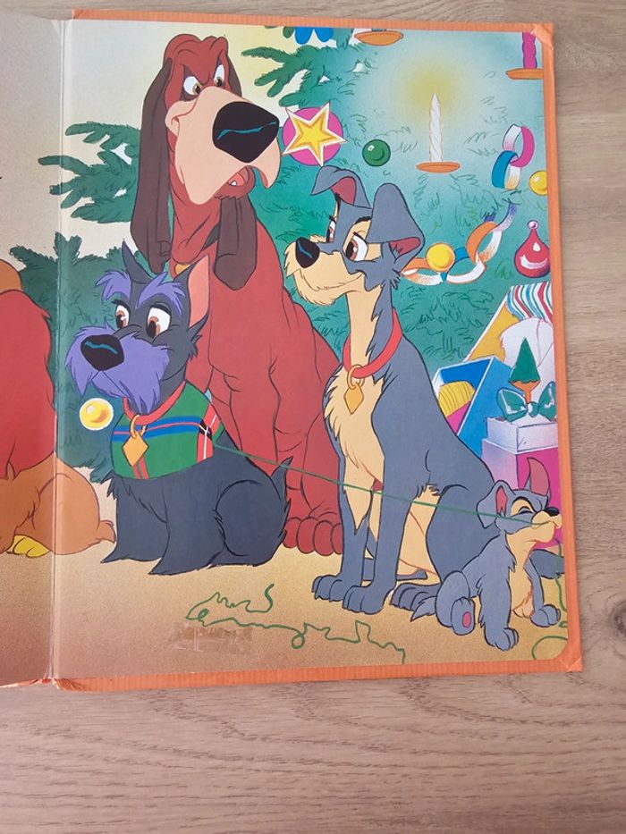 La belle et le clochard- disney livre cartonné - photo numéro 6