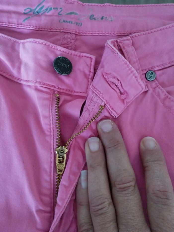 Joli pantacourt femme T 40(voir mensurations car plus étiquette de taille 😊) DPM - photo numéro 4