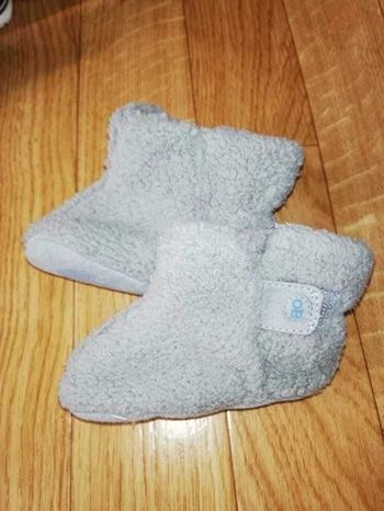 Bottines fourrure 6/12 mois