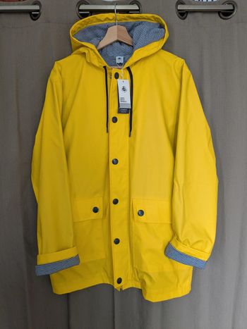 Ciré jaune Petit Bateau neuf L